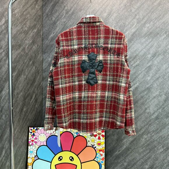 Chrome Hearts Guppy embroidered checkered shirt - Picture 2 of 7